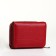 Women's wallet on a magnet, burgundy color