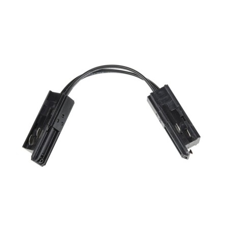 Connector for magnetic tire pipelines, 35 mm. Angular. Interior. Uniel, IP20, black color