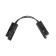 Connector for magnetic tire pipelines, 35 mm. Angular. Interior. Uniel, IP20, black color