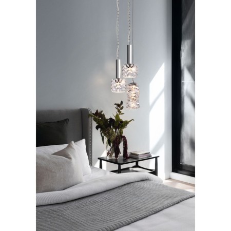 Suspended lamp Maytoni Mod124PL-L3CH3K, 1XLED, 3W, 12x12x89 cm, 200lm, chromium color-7