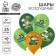 Shar Latex 12 "" From February 23. Victory ", 1 tbsp. Col., pastel mix, set 25 pcs.