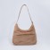 Love bag with lightning, brown color