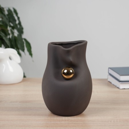 VAZ Coramics Table "Conor" D-10CM, 19.5x12 cm, brown