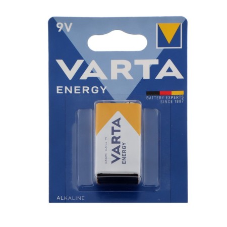 Battery Alkalin Varta Energy, 6LR61-1BL, 9V, Crohn, Blister, 1 pc.-2
