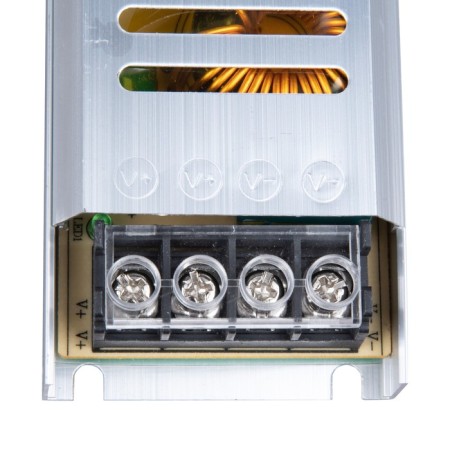 Uniel power supply, 200 watts, IP20, 12 V, 50-60 Hz, 16.7A, 2 exits, metallic color-3