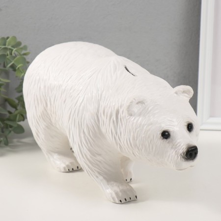 Piggy bank "Bear White" 18.5 x 14 x 36 cm-4