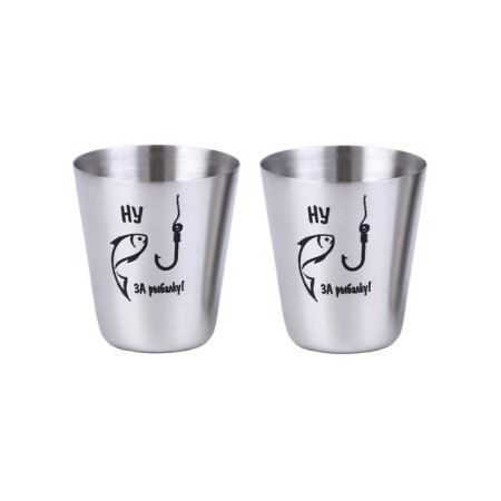 Gift set 4 in 1: Flood 240 ml, glass 30 ml, funnel, 2.5 x 3.5 cm-3