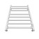 Electric towel "Sanprise" Quadro P8, 500x800 mm, universal, white