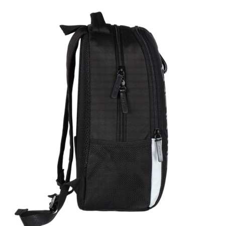 School backpack, 38 x 29 x 16 cm, Grizzly, ergonomic back, black-3