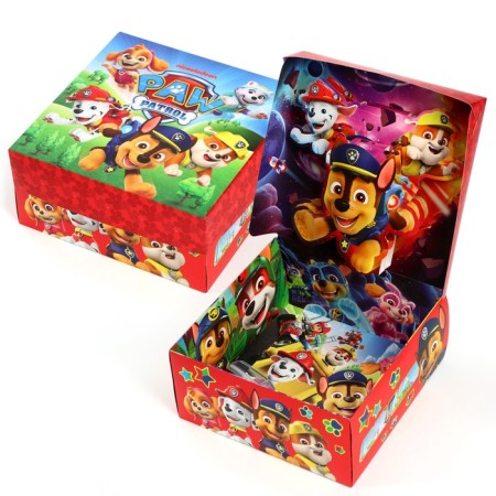 Folding gift box with 3D, puppy patrol, 15x15x7 cm-7