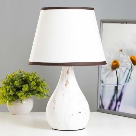 HELP lamp 16614/1wt E14 40W white 22.5x22.5x35.5 cm Risalux
