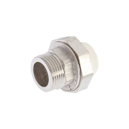 Combined Zein, polypropylene, American, external thread, d = 25 mm x 1 "