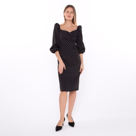 Women's dress, black, rr 46