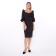 Women's dress, black, rr 46