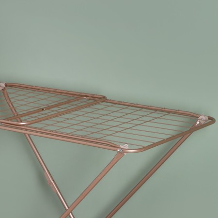 Sushilka for linen is floor folding, working length 20 m, height from the floor 95 cm, width 54 cm, color pink gold-6