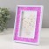 Photo frame plastic 10x15 cm "Lilac pebbles" 2x14.7x19.7 cm