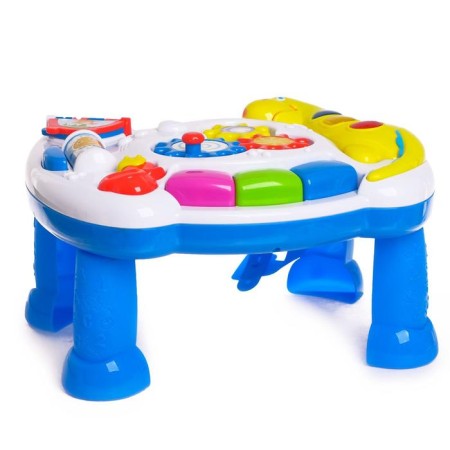 Children's table-suspension "Sun", light and sound effects, works from batteries-4