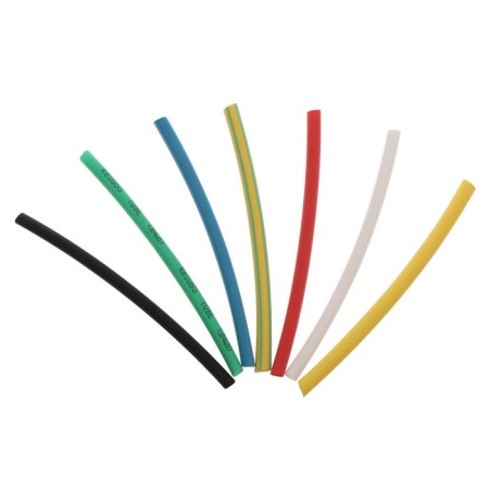 The heat -assigned tube 4/2 set (7 colors each 3 pcs, 10 sm), 21 pcs