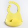 Blory for feeding "Leo" silicone with pocket, yellow color