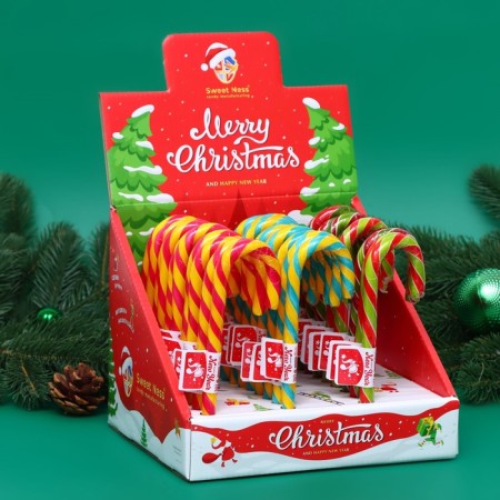 New Year. Caramel Lollice Sweet Ness "cane", 30 g