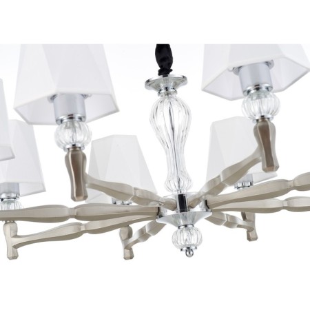 Suspended lamp 8x60W E27, size 90.5x90.5x83 cm-2