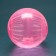 Ball for rodents "Pigger", 14.5 cm, pink