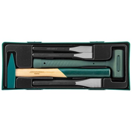 Set of hammer and chisel Jonnesway AG010026ST, 5 items
