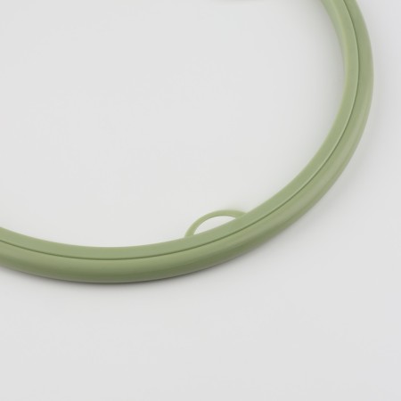 Figs for embroidery, flexible ring, d = 22 cm, olive color-1