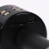 Portable karaoke microphone, 5 watts, 1200 mAh, LED, black and golden