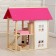 Puppet house "pink magic", with furniture