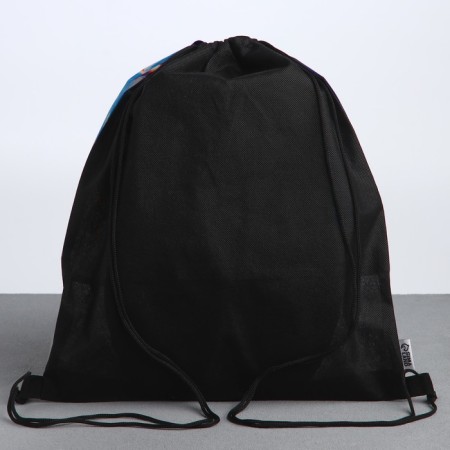 A bag for shoes "anime warrior" with a transparent window 30 x 40 cm-3