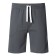 Men's shorts mist men’s casual size 52, graphite