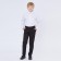 School shirt for a boy, white color, height 170 cm