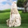 Garden figure "Smart Dwarf" Gray Stone, 18x15x29cm