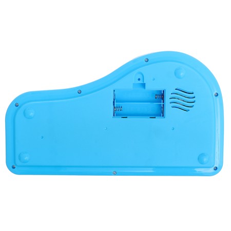 Musical piano "Happy New Year", sound, blue color-2