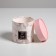 A set of boxes of thin cardboard 2 in 1, gift packaging, “marble”, 12 x 12, 15 x 15 cm