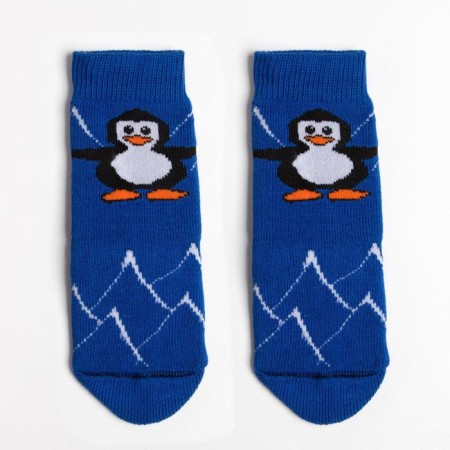 Noski children's terry, blue color, size 18