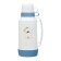 Thermos 1.8 l, with a glass flask, retains heat 12 hours, with a mug, blue