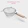 Sieve with the handle of the share "Standard", d = 18 cm