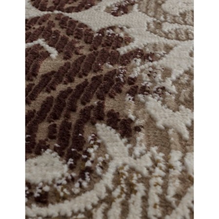 Oval carpet Karmen Hali Quantum, size 78x150 cm, color Brown/Brown-2