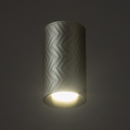 Aster lamp "Aster" GU10 silver 7.5x7.5x13 cm-1
