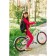 Reflective stickers "smiles", d = 6.5 cm, 6 pcs on the sheet, yellow color