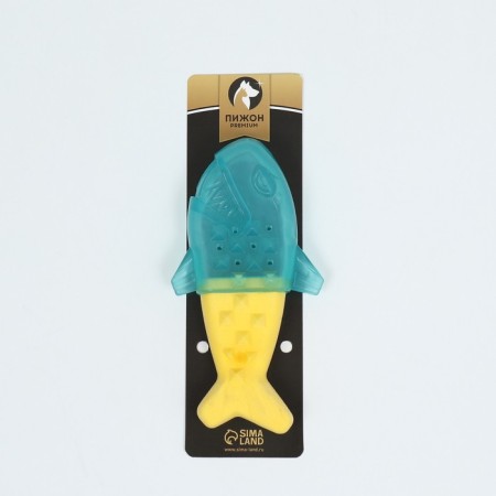A toy made of thermoplastic rubber "shark" with a cooling effect, 17.5 cm-3