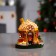 LED figure "Sweet House" 13 × 12 × 9 cm, polystone, batteries Lr44x2, glow warm white