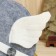 Hat for the bath "Gallinskaya", gray