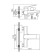 ACCOONA A63122F bath mixer, single -leaf, short spout, black