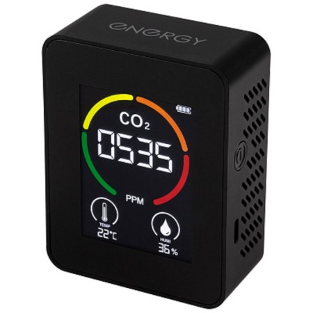 Energy EN-645M Air Quality Detector, Co2, CO2, H2, Humidity, Temperature Measures