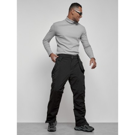 Semi -combinezone ski insulated male winter, size 52, black color-20