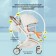 Walking stroller Farfello Stella STL, Color Perfect White