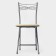 Set of folding chairs "Nika 1", 2 pcs, ivory color